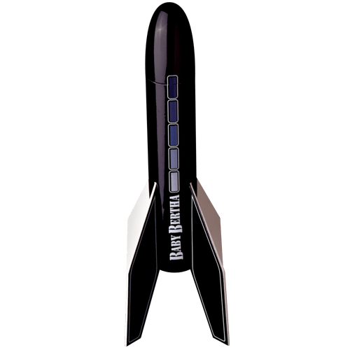 Estes 1261 Baby Bertha Intermediate Model Rocket Kit (18mm Standard Engine) - Hobbytech Toys
