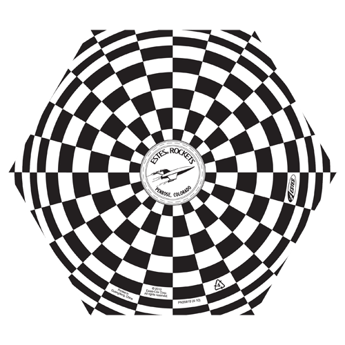 Estes 2262 6inch Parachute Model Rocket Accessory - Hobbytech Toys