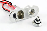Etronix Alu Power Switch With Fuel Dots Silver JR Plugs - Hobbytech Toys