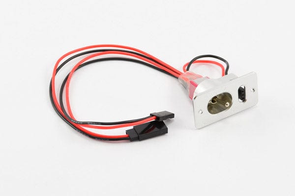 Etronix Silver Alu Power Switch With JR Plug - Hobbytech Toys