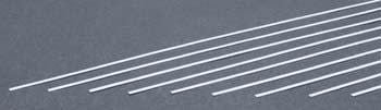 Evergreen 104 Styrene 14" Strips 0.25x2.0mm / .010x.080" (10pcs) Evergreen Styrene SUPPLIES