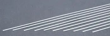 Evergreen 109 Styrene 14" Strips 0.25x6.3mm / .010x.250" (10pcs) Evergreen Styrene SUPPLIES