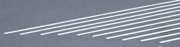 Evergreen 116 Styrene 14" Strips 0.38x3.2mm / .015x.125" (10pcs) Evergreen Styrene SUPPLIES
