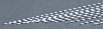Evergreen 120 Styrene 14" Strips 0.5x0.5mm / .020x.020" (10pcs) Evergreen Styrene SUPPLIES