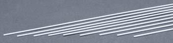 Evergreen 143 Styrene 14" Strips 1.0x1.5mm / .040x.060" (10pcs) Evergreen Styrene SUPPLIES