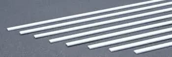 Evergreen 159 Styrene 14" Strips 1.5x6.3mm / .060x.250" (8pcs) Evergreen Styrene SUPPLIES