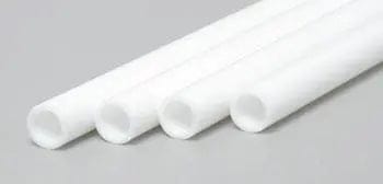 Evergreen 226 Styrene 14" Round Tube 4.8mm / 3/16" (4pcs) Evergreen Styrene SUPPLIES