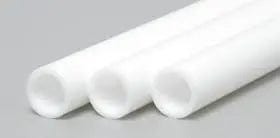 Evergreen 229 Styrene 14" Round Tube 7.1mm / 9/32" (3pcs) Evergreen Styrene SUPPLIES