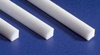 Evergreen 247 Styrene 14" Quarter Round 1.0mm / .040" (5pcs) Evergreen Styrene SUPPLIES