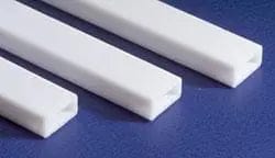 Evergreen 259 Styrene 14" Rectangle Tube 6.3x9.5mm / .250x.375 (2pcs) Evergreen Styrene SUPPLIES