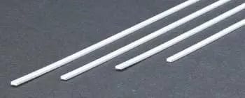 Evergreen 264 Styrene 14" Channel Strip 3.2mm / 1/8" (4pcs) Evergreen Styrene SUPPLIES