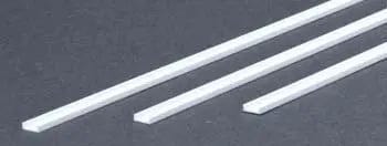 Evergreen 267 Styrene 14" Channel Strip 6.3mm / 1/4" (3pcs) Evergreen Styrene SUPPLIES