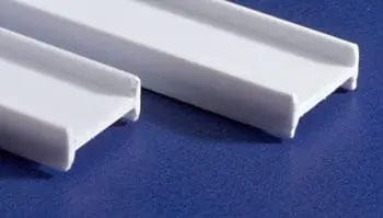 Evergreen 279 Styrene 14" I-Beam 9.5mm / 3/8" (2pcs) Evergreen Styrene SUPPLIES