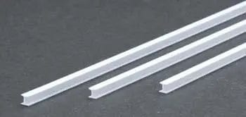 Evergreen 285 Styrene 14" H-Column 4.0mm / 5/32" (3pcs) Evergreen Styrene SUPPLIES
