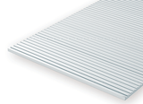 Evergreen 4067 Styrene Car Siding Sheet O 1.69mm Spacing - 1.0x150x300mm / .040x6x12" (1pc) - Hobbytech Toys