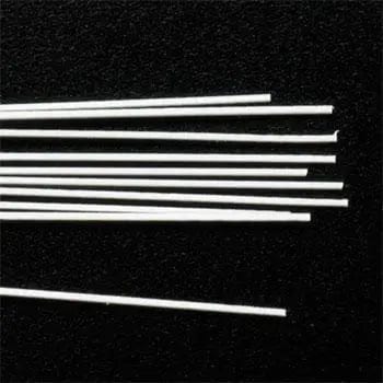 Evergreen 8202 Styrene 14" Strips HO 0.56x0.56mm / .022x.022" (10pcs) Evergreen Styrene SUPPLIES
