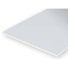 Evergreen 9104 Styrene Plain Sheet 0.75x150x300mm / .030x6x12" (4pcs) Evergreen Styrene SUPPLIES