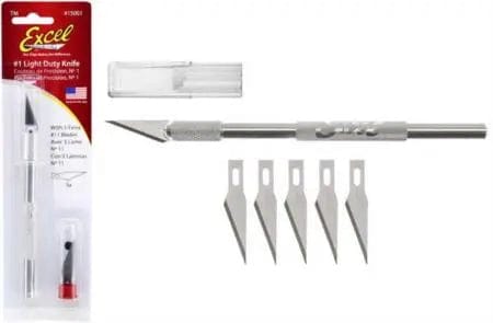 Excel 15001 Light Duty Knife With 5 Blades Excel TOOLS