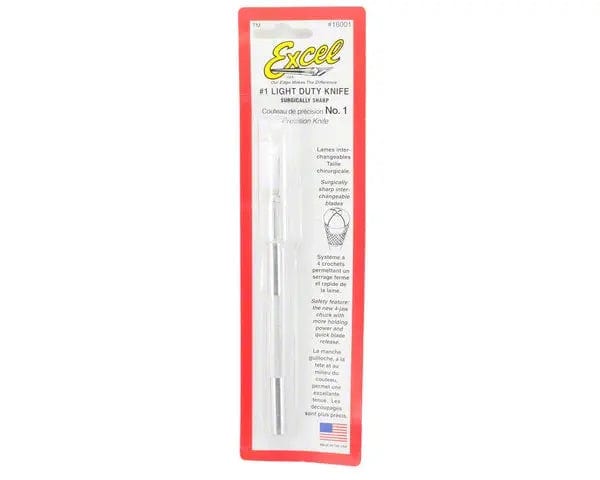 Excel 16001 Light Duty Knife With Safety Cap Excel TOOLS
