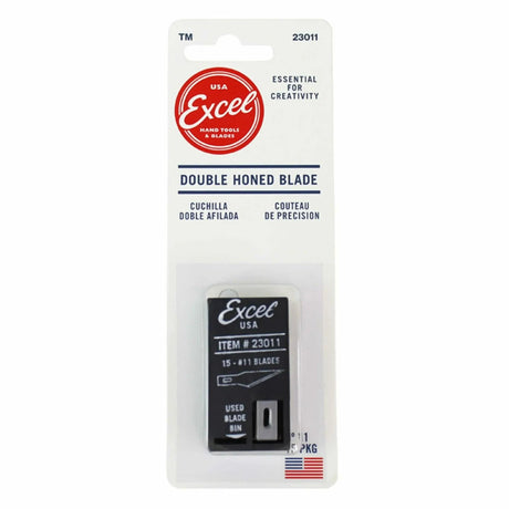 Excel 23011 NO. 11 Blades In Dispenser (15pcs) Excel TOOLS