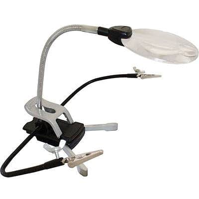 Excel 55669 Flex Head Helping Hands Kit W/Magnifier Excel TOOLS