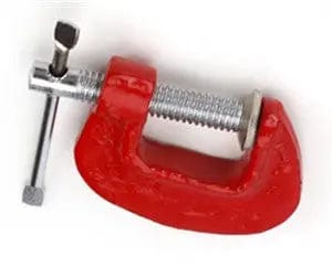 Excel 55915 Miniature Iron Frame 1 Inch C Clamp (1pc) Excel TOOLS