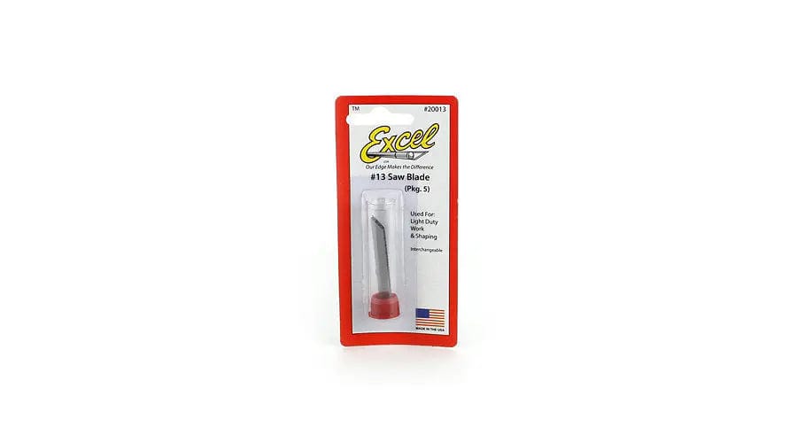 Excel 20013 NO. 13 Light Duty Fine Saw Blade (5pcs) Excel TOOLS