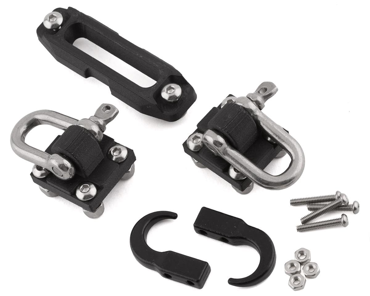 Exclusive RC SCX-6 1/6 Scale Bumper Tow Package (Miniature Scale Accessory) - Hobbytech Toys