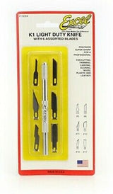 Excel 19064 K1 Light Duty Knife With 6 Blades Excel TOOLS