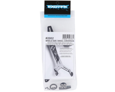 Exotek Adjustable Wheelie Double Wheel Conversion - Hobbytech Toys