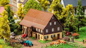 Faller 232191 N Organic Farm - Kit - 11 x 6.6 x 6.8cm - Hobbytech Toys