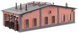 Faller Gmbh HO Brick Car Shop with Crane and Jacks - Kit - 15-3/4 x 8-13/16 x 5-1/8in 40 x 22.4 x 13cm Faller Gmbh TRAINS - HO/OO SCALE