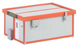 Faller Gmbh HO Modular Snack Concession Building - Kit - 3 x 2-3/8 x 1-5/16in 7.6 x 6 x 3.4cm Faller Gmbh TRAINS - HO/OO SCALE