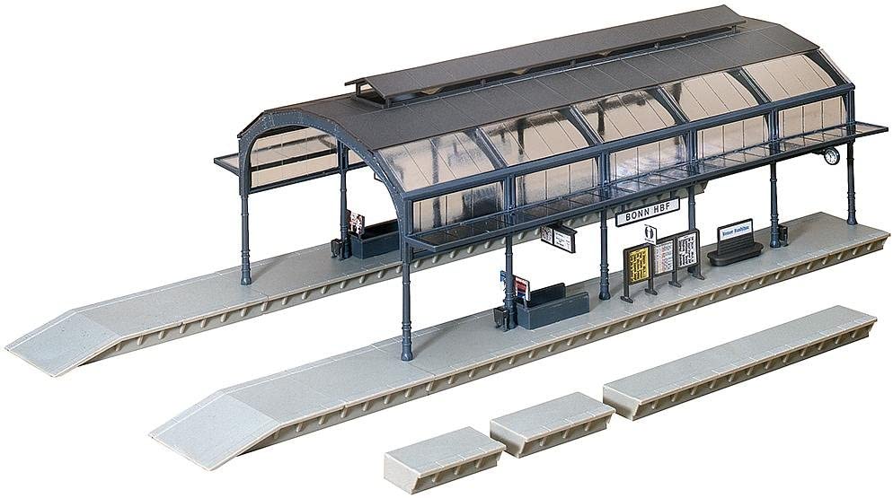Faller Gmbh HO Passenger Station Canopy, Bonn - 11-7/8 x 7in 30.2 x 17.8cm Faller Gmbh TRAINS - HO/OO SCALE