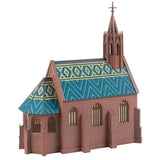 Faller Gmbh HO St. Johann Church - Kit - 8-3/8 4-5/16 x 10-1/4in 21.2 x 10.9 x 26cm Faller Gmbh TRAINS - HO/OO SCALE
