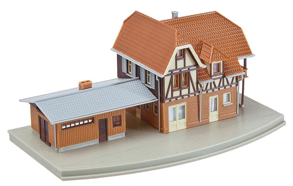 Faller N Reinchenbach Station - 6-1/2 x 2-3/4"  16.3 x 7.1cm - Hobbytech Toys