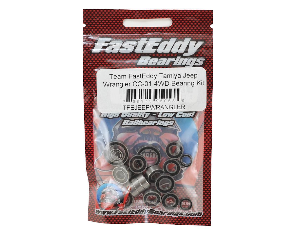 FastEddy Tamiya Jeep Wrangler CC-01 4WD Bearing Kit - Hobbytech Toys