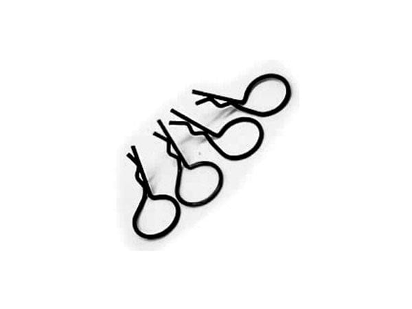 Fastrax Black Large Body Clips (8) Fastrax RC CARS - PARTS