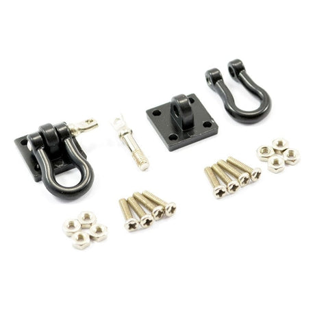 Fastrax Metal Bumper Shackles & Mounting Bracket (2pcs) Fastrax RC CARS - PARTS