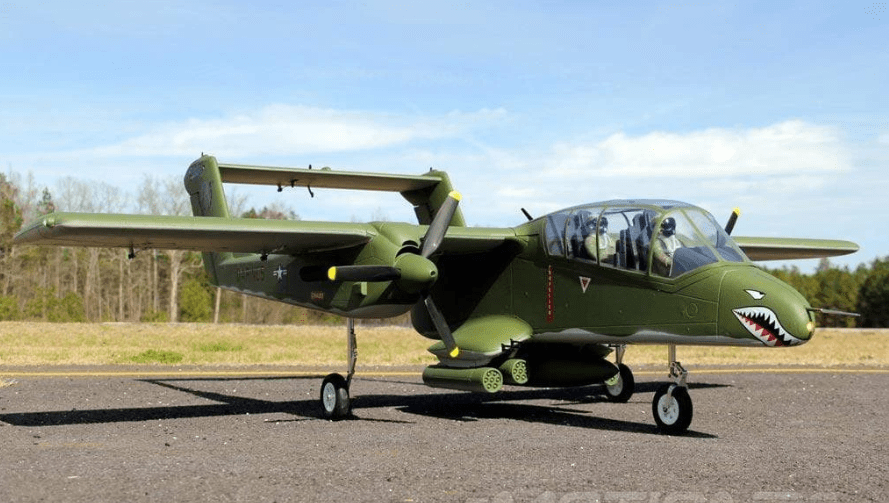 FlightLine OV-10 Bronco 4S 1400mm/55inch Wingspan PNP Flightline Models RC PLANES