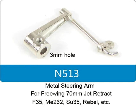Freewing N513 L Shape Landing Gear Steering Arm - Hobbytech Toys