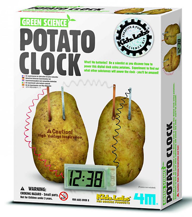 4M - Green Science - Potato Clock 4M TOY SECTION