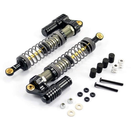 Fastrax Axial Piggyback Shocks (2) For Honcho & Dingo Fastrax RC CARS - PARTS
