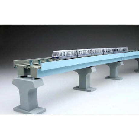 Fujimi 1/150 New Transit Yurikamome Type 7200 Middle Car Set (Addon 2-Car) (ST-6) Plastic Model Kit - Hobbytech Toys