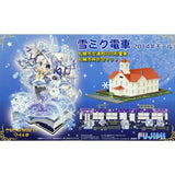 Fujimi 1/150 Yuki Miku Train 2014 -with Sapporo Clock Tower (MIKU TRAIN) Plastic Model Kit - Hobbytech Toys