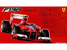 Fujimi 1/20 F138 Chinese GP (GP-56) Plastic Model Kit [09176] - Hobbytech Toys