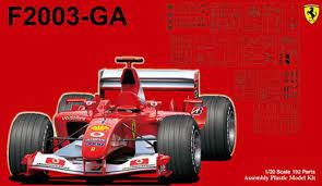 Fujimi 1/20 Ferrari F2003-GA (Japan, Italy, Monaco, Spainl GP) (GP-23) Plastic Model Kit [09209] - Hobbytech Toys