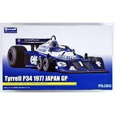 Fujimi 1/20 Tyrrell P34 1977 Japan GP Long Wheel Version (GP-17) Plastic Model Kit - Hobbytech Toys