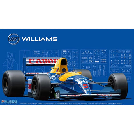 Fujimi 1/20 Williams FW14B 1992 (GP-5) Plastic Model Kit [09197] - Hobbytech Toys