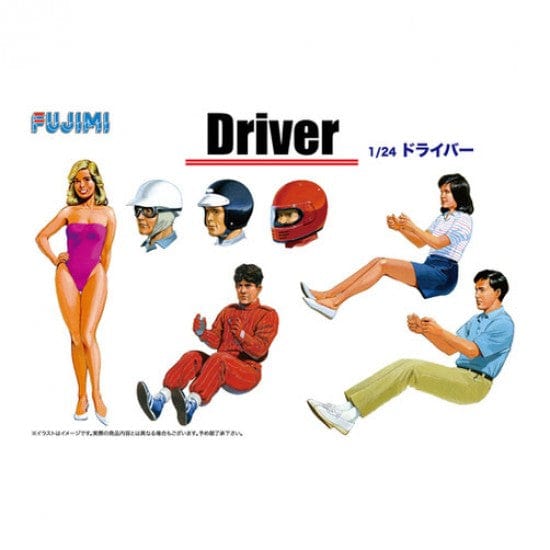 Fujimi 1/24 Driver (Accessory) (GT-4) Plastic Model Kit - Hobbytech Toys